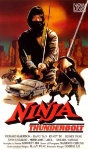 "Ninja Thunderbolt" VHS Cover