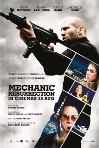 "Mechanic: Resurrection" Teaser Poster