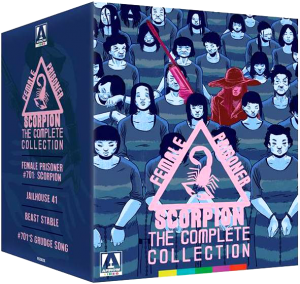 "Female Prisoner Scorpion: The Complete Collection" Blu-ray Cover