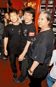 Yuen Biao, Jackie Chan and Sammo Hun reunite to celebrate the 50th anniversary of the Seven Little Fortunes.