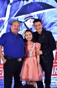 Sammo Hung, Jacqueline Chan and Andy Lau.