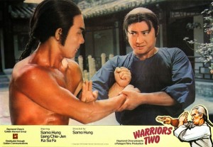 Sammo Hung with Casanova Wong in "Warriors Two"