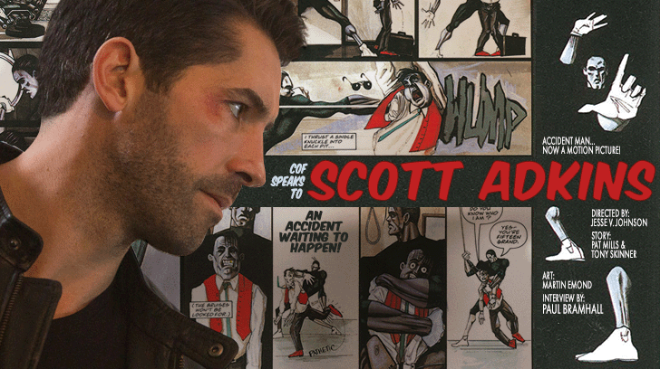 Scott Adkins interview accident man