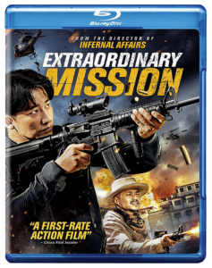 "Extraordinary Mission" Blu-ray Cover