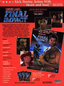 "Final Impact" VHS Sell Sheet