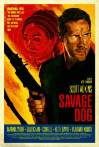 "Savage Dog" Retro-style Poster
