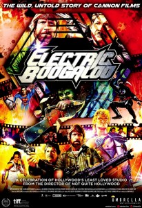 "Electric Boogaloo: The Wild, Untold Story of Cannon Films" Theatrical Poster