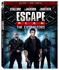 "Escape Plan: The Extractors" Blu-ray Cover