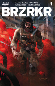 "BRZRKR" Comic Book Cover