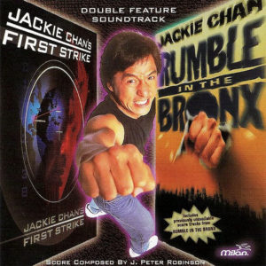 "Two-fer" soundtrack for Rumble in the Bronx and First Strike.