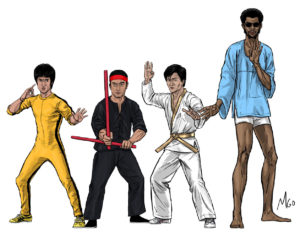 Game of Death fan art by Marten Go of Preserved Dragons.