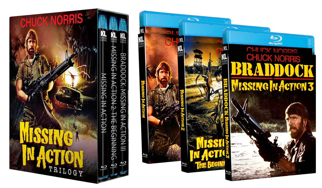 Deal on Fire! Missing in Action Trilogy | Blu-ray | Only $41.49