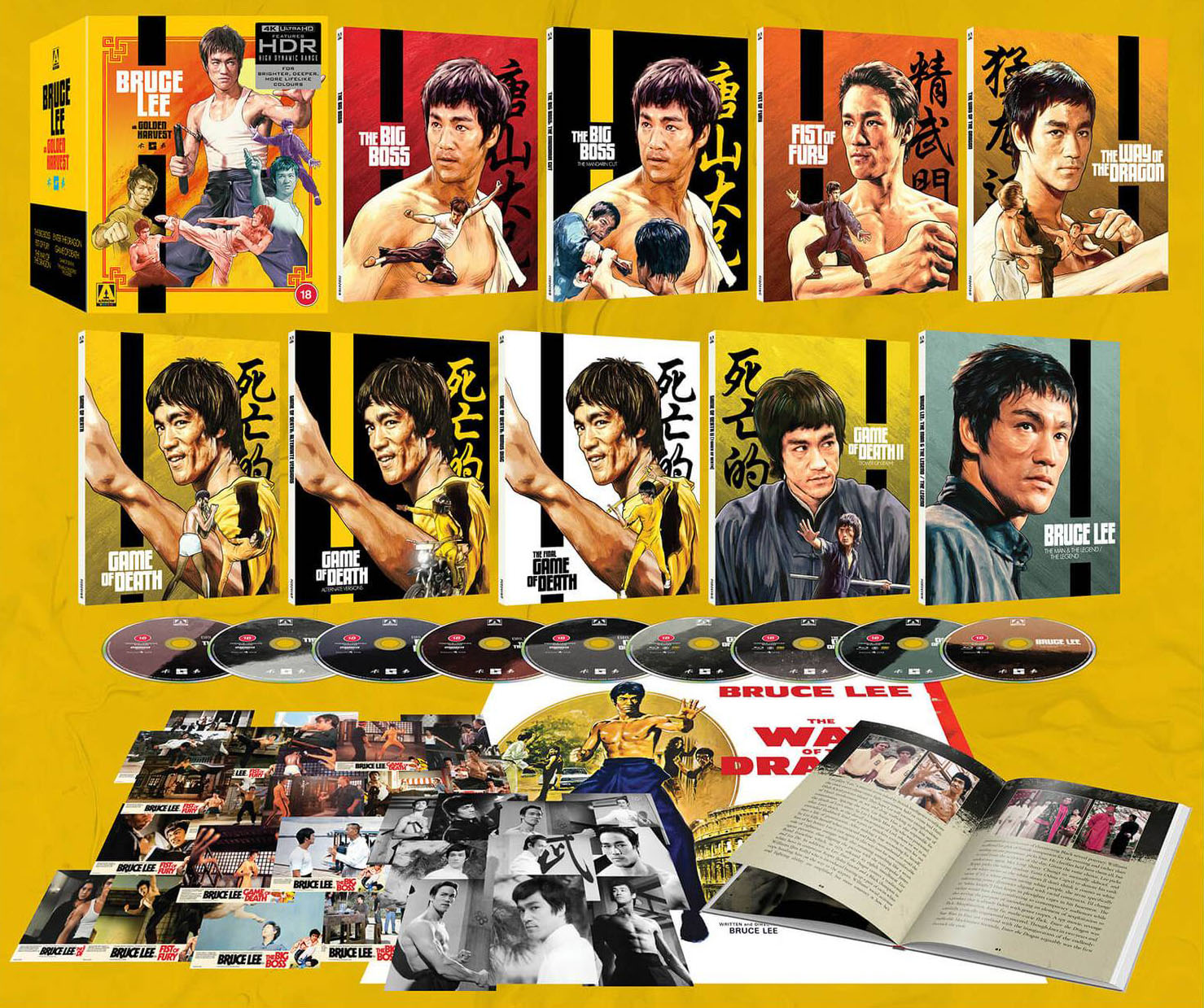 Bruce Lee Kung Fu Collection [DVD] : Lee, Bruce: Movies & TV 