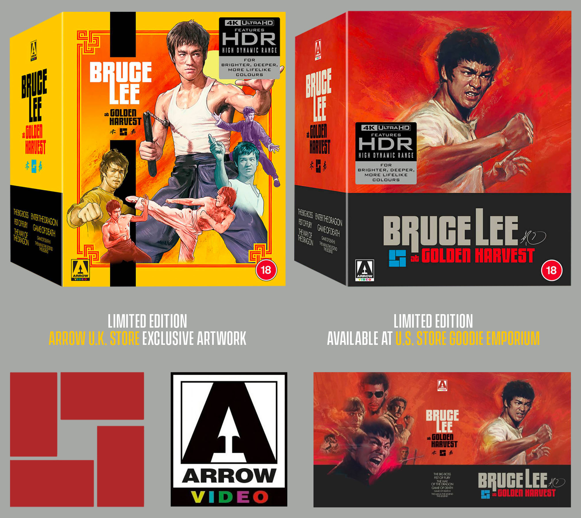 Exclusive trailer for Arrow Video's The Street Fighter Trilogy Blu