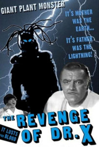 "The Revenge of Dr. X" Theatrical Poster